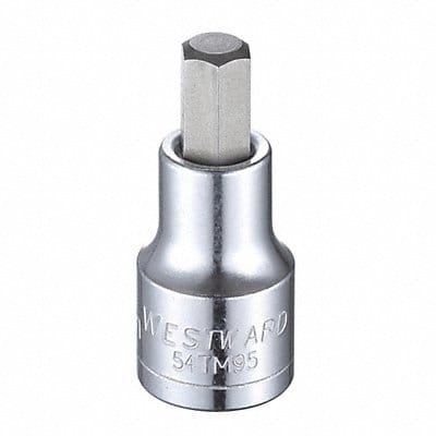Socket Bit Steel 1/2 in TpSz 10 mm