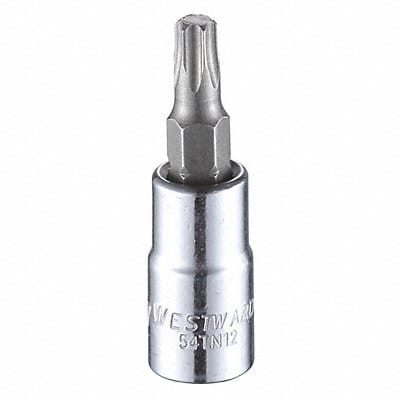 Socket Bit Steel 1/4 in TpSz T27