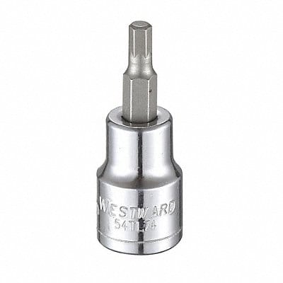 Socket Bit Steel 3/8 in TpSz 4.5 mm