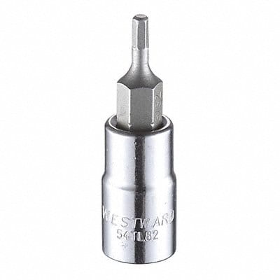Socket Bit Steel 1/4 in TpSz 3/32 in