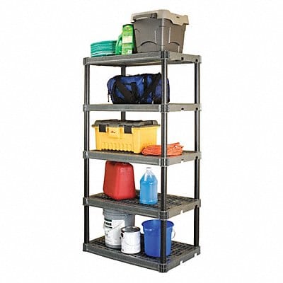 Plstc Shelf 24inx74inx36inShlfLdCp 200lb