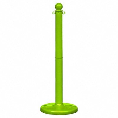 Stanchion Post Dia 2-1/2 Safety Green