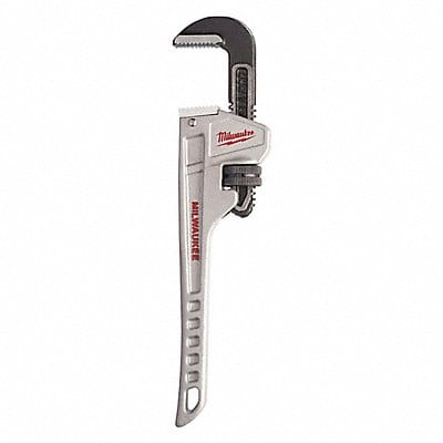 Pipe Wrench Ergonomic Serrated 10