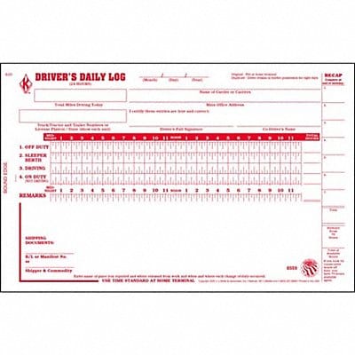 Detailed Driver Logbook With Carbon