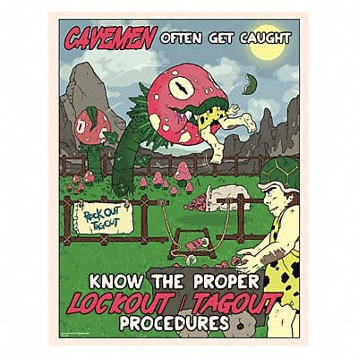 Safety Poster 12 in x 16 in Paper