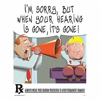 Safety Poster 21 in x 27 in Paper
