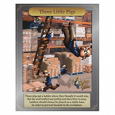 Safety Poster 12 in x 16 in Paper