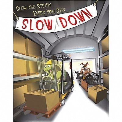 Safety Poster 12 in x 16 in Paper