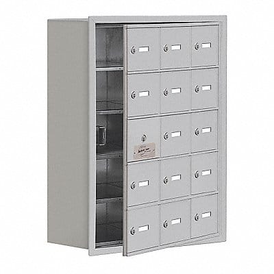 Locker 5x3Lckrs Slvr 30 x23 x9