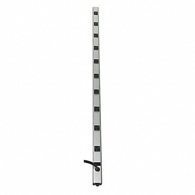 Outlet Strip 10 Outlet 20A 48 L Gry