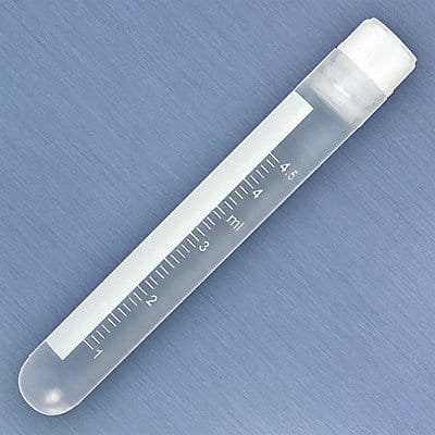 Cryogenic Vial 5 mL 12.5 mm Dia PK500