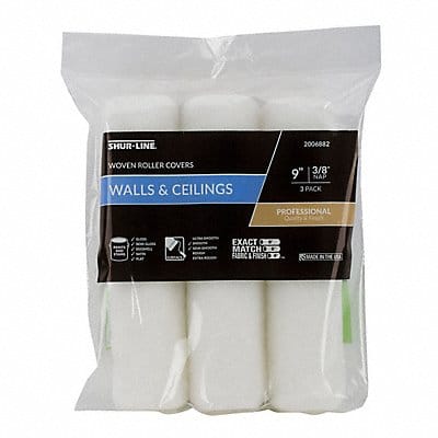 Roller Cover 9 L 3/8 Nap Woven PK3 Roller Cover 9 L 3/8 Nap Woven PK3