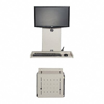 Computer Station Ultra Flat 25 W Gray