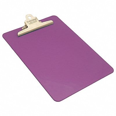 Clipboard Letter Size Plastic Purple Clipboard Letter Size Plastic Purple