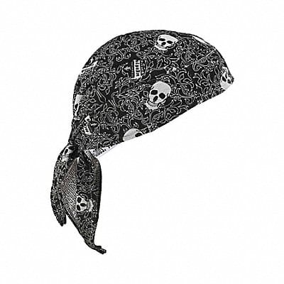 Dew Rag Black/White 1 Min Soaking Time