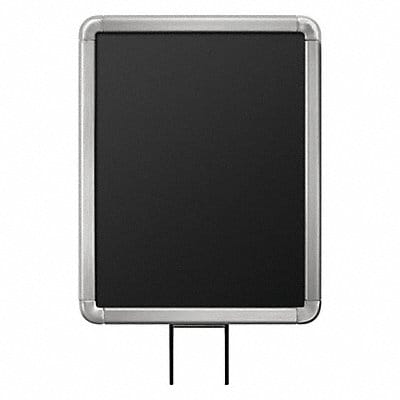 Sign Frame 11 H 8 1/2 W Satin Silver