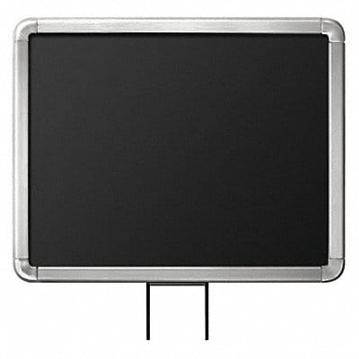 Sign Frame 14 H 11 W Satin Silver