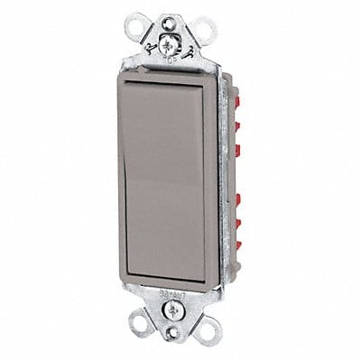 Wall Switch 20A Gray 3-Way Type Rocker