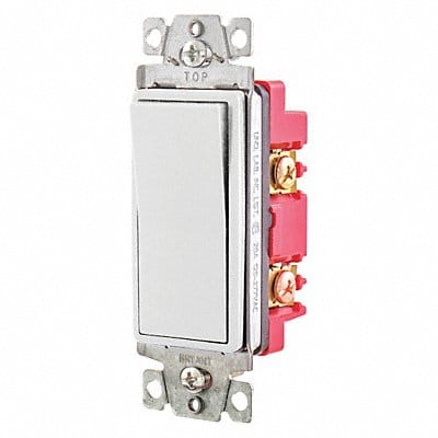 Wall Switch 20A White 4-Way Type Rocker