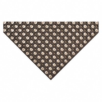 Drainage Mat 4 ft L 3 ft W Black