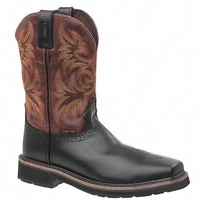 Western Boot D 8 1/2 Black PR