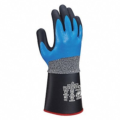 Coated Gloves Black/Blue XL PR Coated Gloves Black/Blue XL PR