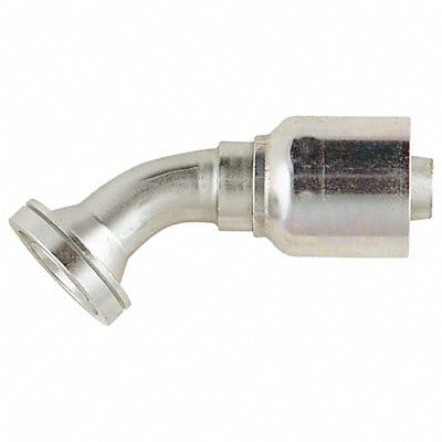 Crimp Fitting 45 Deg 1-1/4 ID MFlange Crimp Fitting 45 Deg 1-1/4 ID MFlange