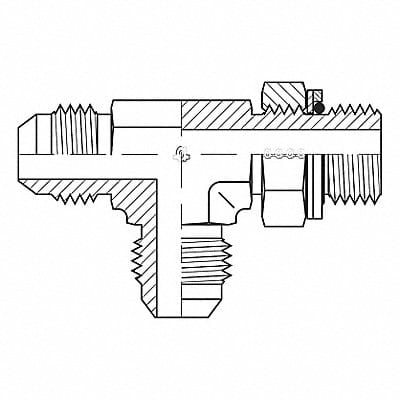 Hose Adapter 1/2 JIC 1/2 JIC