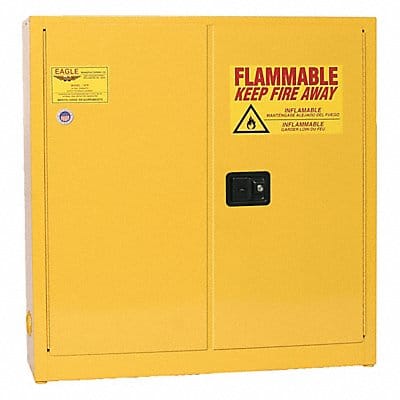 K2478 Flammable Liquid Safety Cabinet Yellow