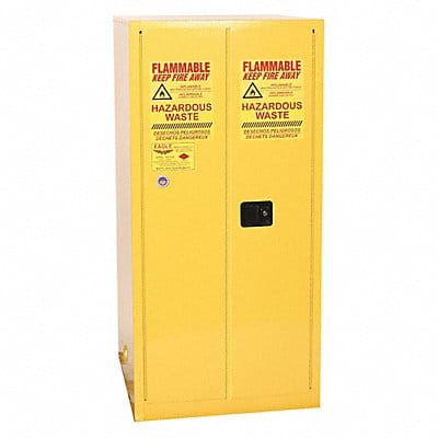 Flammable Liquid Safety Cabinet Yellow