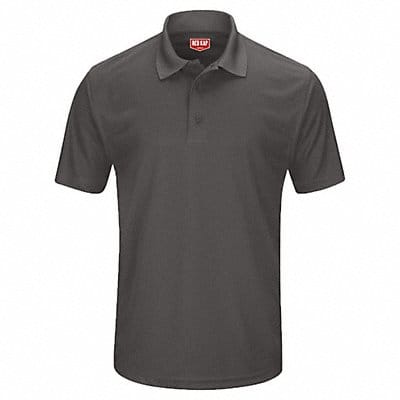 Short Sleeve Polo Mens 4XL Charcoal/Gray