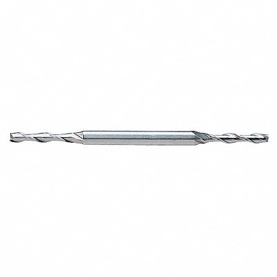 Square End Mill Double End 1/8 HSS