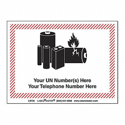 Lithium Battery Handling Mark PK500 Lithium Battery Handling Mark PK500