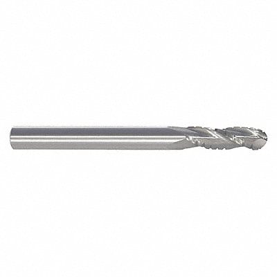 Ball End Mill Single End 1/8 Carbide