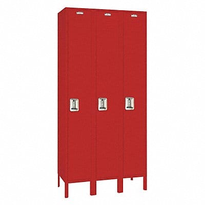 Lckr 1x3Lckr Red 66 x36 x12 UnAssm