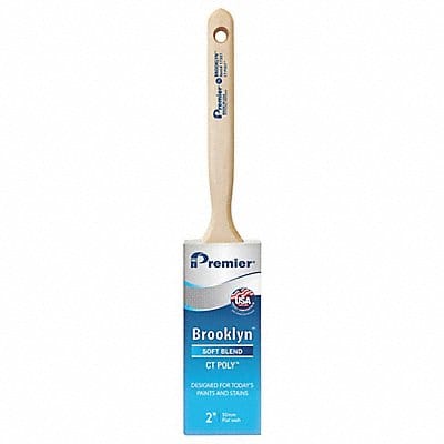 Brush 2 Flat Sash Polyester 2 11/16 L