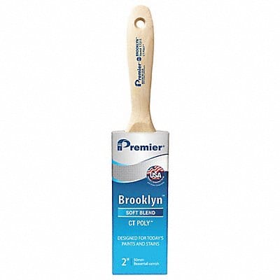 Brush 2 Flat Sash Polyester 2 11/16 L