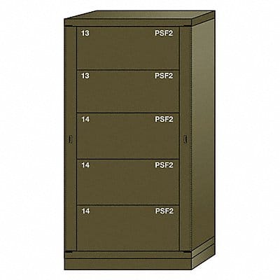 Gear Locker 59-1/4 Overall Height Green