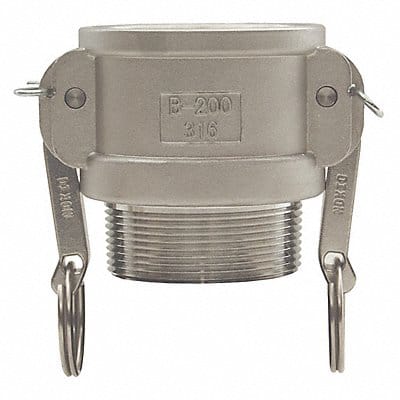 Cam and Groove Coupling 2-1/2 316 SS Cam and Groove Coupling 2-1/2 316 SS