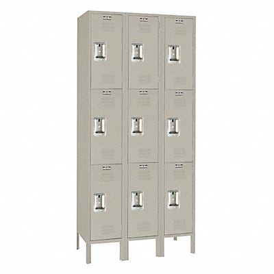 Lckr 2x3Lckr Mnrl Gry 78 x45 x15 UnAssm