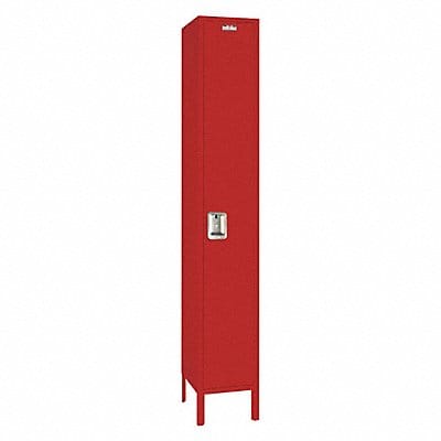 Wrdrb Lckr 1x1Lckr Red 78 x12 x15 Assm