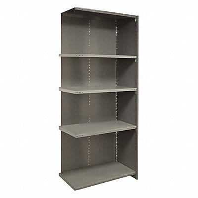 Metal Shelving Gray 800 lb 24 x85
