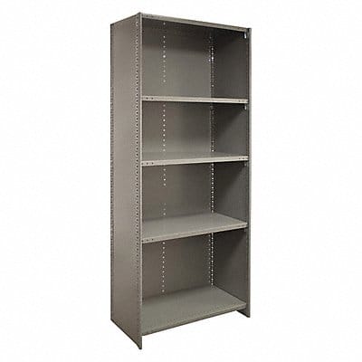 Metal Shelving 85 H 48 W Gray