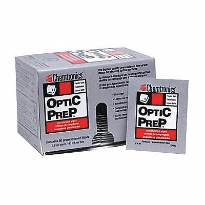 Optical Wipes 8 1/4 x 4 50 ct PK50