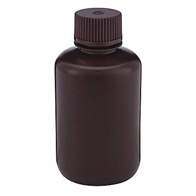 Bottle 99 mm H Amber 51 mm Dia PK12