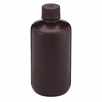 Bottle 133 mm H Amber 61 mm Dia PK12