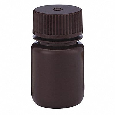 Bottle 63 mm H Amber 36 mm Dia PK12