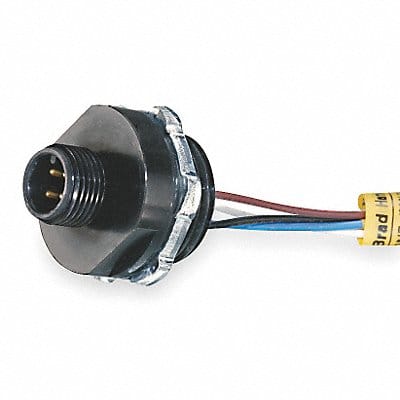 External Thread Receptacle 4 Male 22 AWG