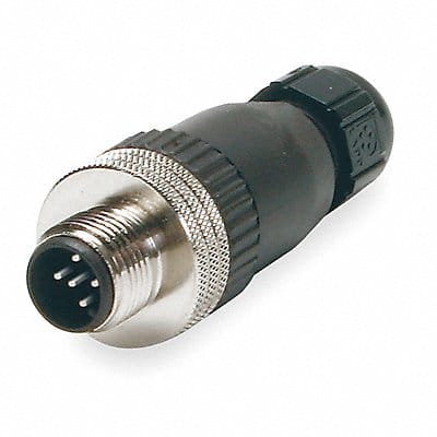 External Thread Connector 5 Male 18 AWG