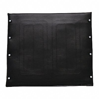 Vinyl Seat Upholstery 24 W 10 Hole Black